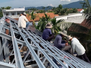 Quy Trình Sản Xuất Khung Kèo Thép Nhẹ TT-TRUSS®