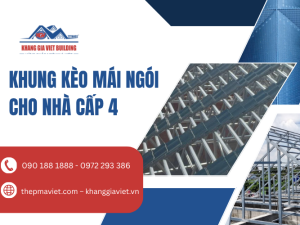 Khung Kèo Mái Ngói Cho Nhà Cấp 4