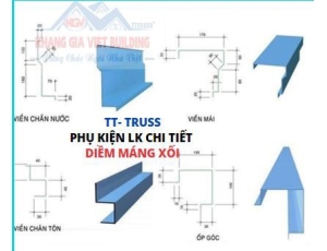 Phụ kiện TT-Truss Liên Kết Diềm Máng Xối