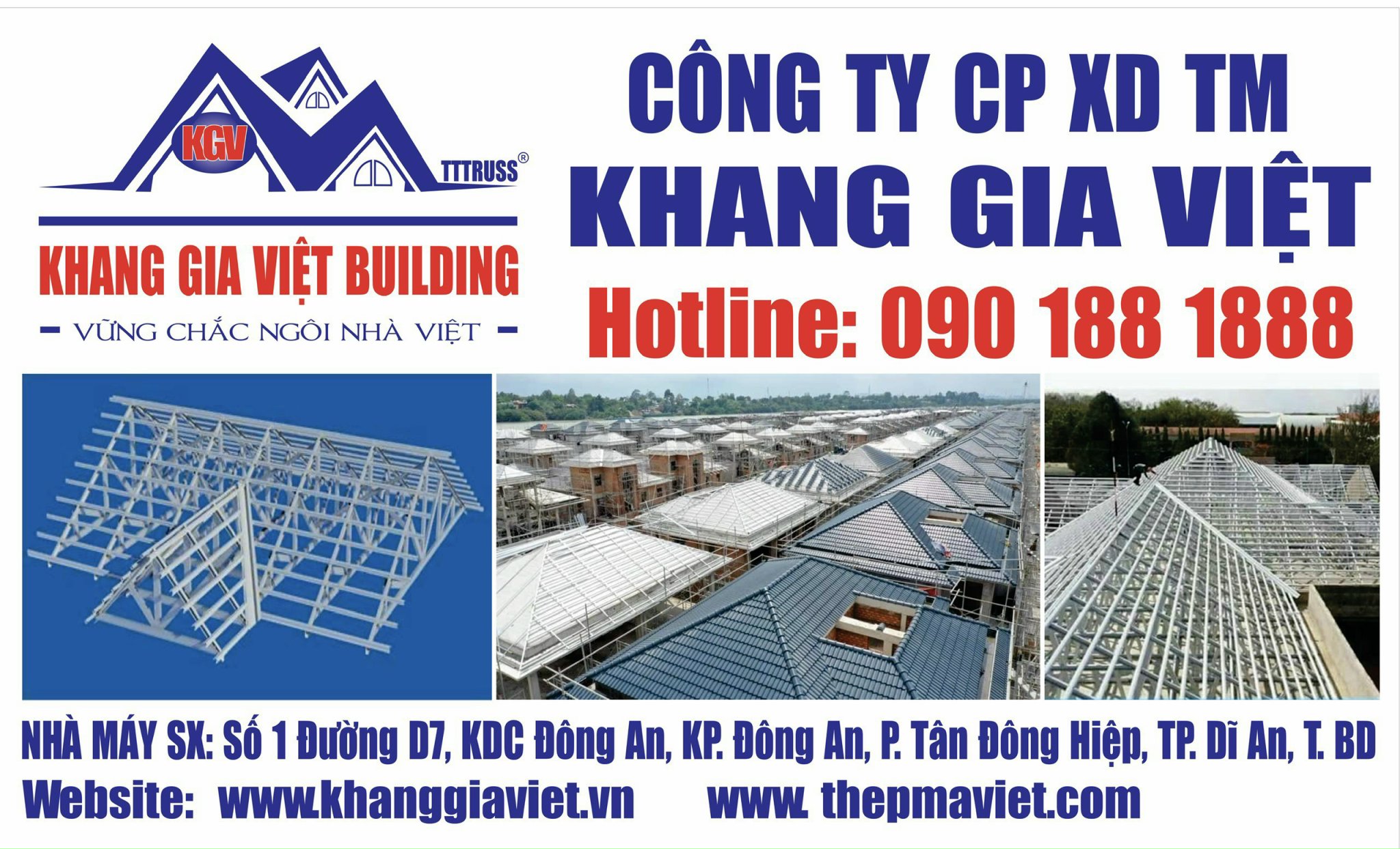 Khung kèo thép tt-truss