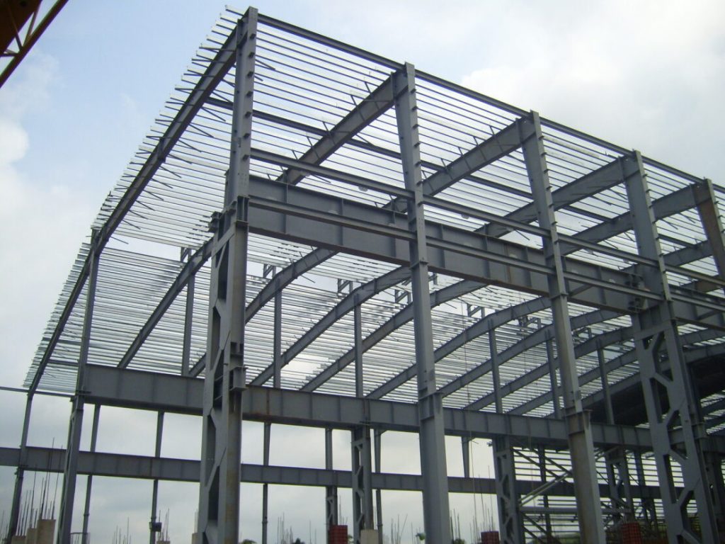 Quy trình triển khai hệ giàn thép mạ cho biệt thự