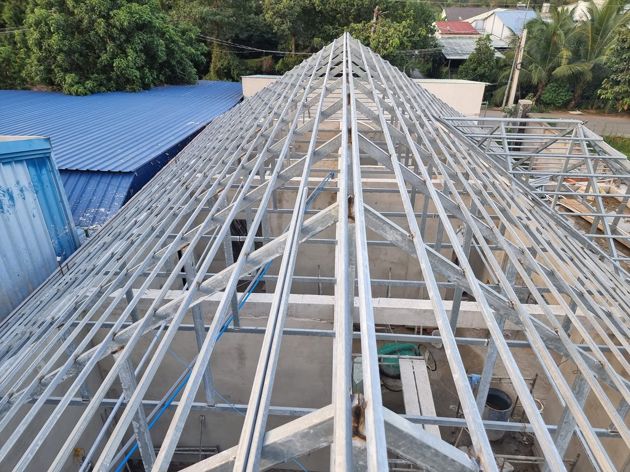 Những Loại Khung Kèo Thép Phù Hợp Cho Nhà Dân Dụng