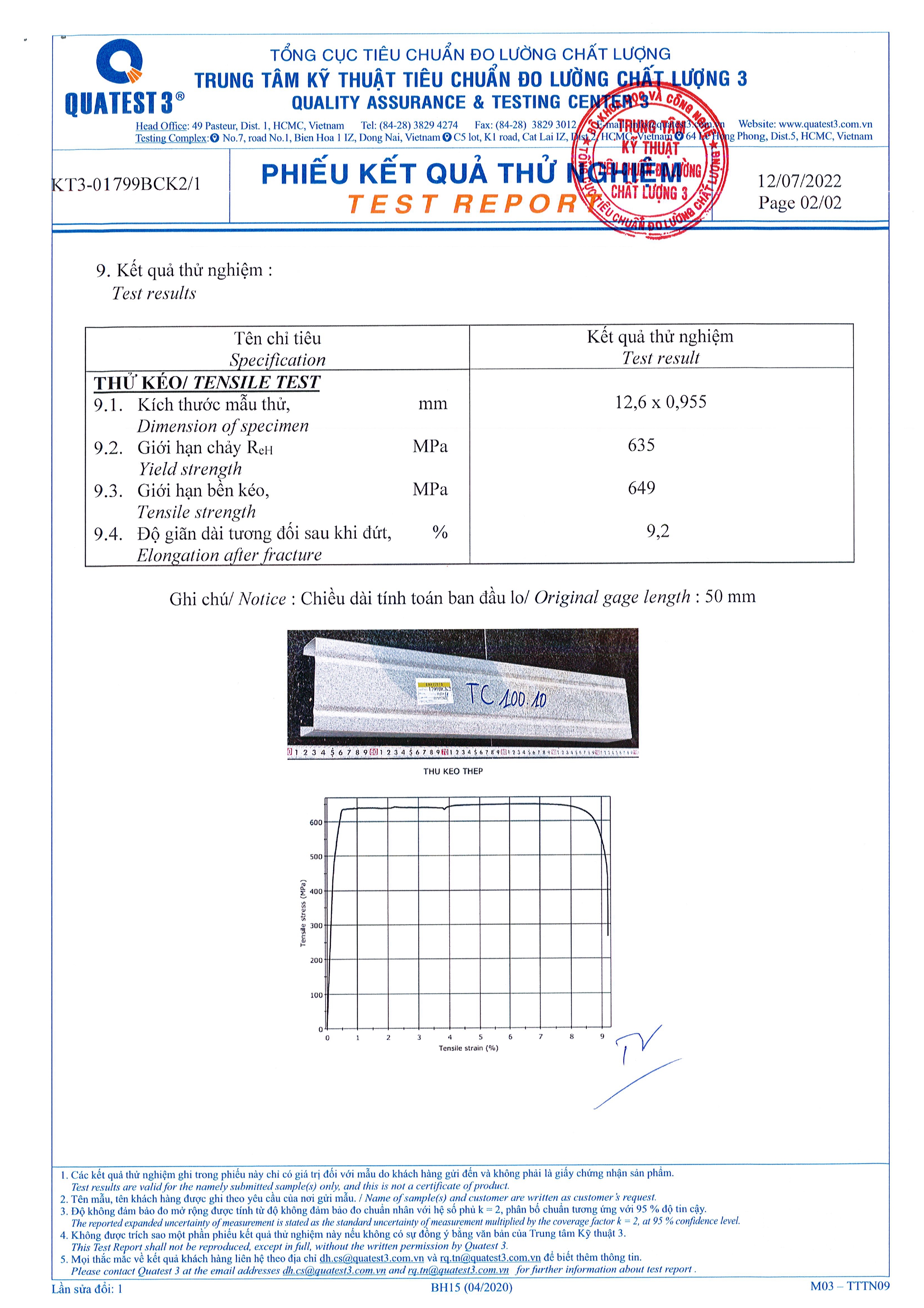 Quatest 3 - TC100.10 -2